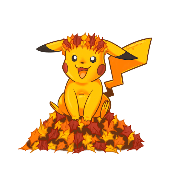 autumn pikachu